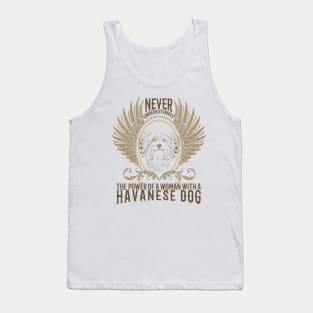 Never underestimate a women .... Tank Top